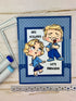 20's Gals Clear Stamp Set